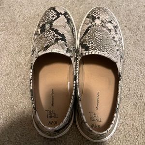 Snakeskin sneakers